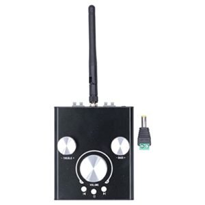 Módulo amplificador de áudio Bluetooth 5.0 Estéreo de alta fidelidade de 2 canais com controle de graves agudos para engenharia de som e equipamentos eletrônicos Material PCB (Equipamentos)