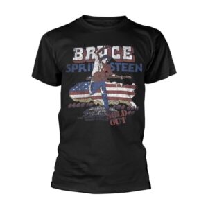 Camiseta Bruce Springsteen Tour 84-85, Multicolorido., P (CDs)