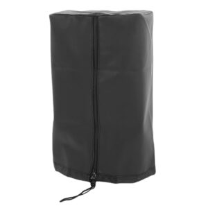 Zerodis Capa contra Poeira para Torre de Cerveja Capa para Torre de Cerveja Premium Lychee Grain Couro contra Poeira à Prova d'água para Torneira Dupla única Torres de Chope Ajuste Seguro Com (Cervejas)