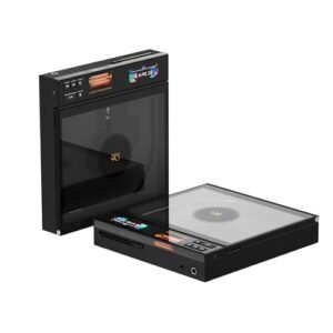 SHANLING Leitor de Cd Portátil Ec Zero T Hi-Fi com Dac R2R E Duas Válvulas Jan6418, 768 Khz/32 Bits, Dsd512, Transmissor Bluetooth 5.3, Gravação de Cds E Bateria de 5500 Mah. (Equipamentos)