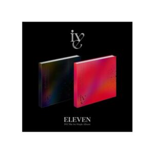 IVE ELEVEN 1st Single Album Random Version CD+1p Folding Poster On Pack+92p PhotoBook+1p PhotoCard+Tracking Sealed - IVE (CDs)