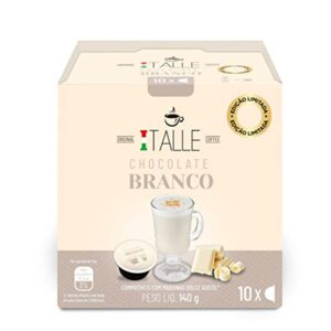 Capsulas De Cafe Italle Chocolate Branco Dolce Gusto Compativel Lacteo (Café)