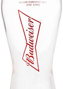 Budweiser Box com 04 Copos para Cerveja Ambev Transparente 400Ml (Cervejas)
