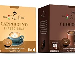 Cápsula Dolce Gusto Cappuccino Chocolate Café Italle 20 Und (Café)