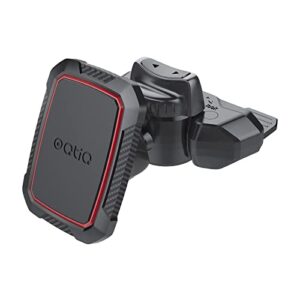 Suporte magnético para CD de carro para CD Player, OQTIQ, suporte de telefone para carro com 6 ímãs fortes integrados, compatível com iPhone 12 Samsung Galaxy LG e mais (CDs)