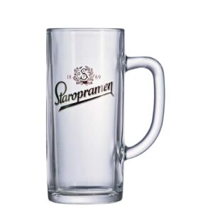 Ruvolo, Caneca Chopp Colecionável Staropramen, Caneca de Vidro para Cerveja 500ml (Cervejas)