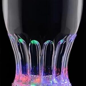 Copo longo de LED sensor de água e Botão (15cm X 6cm) 250ml Caneca Bebida Balada Bar Luz Brilho(Coca - 300 ml (SEM sensor)) (Cervejas)