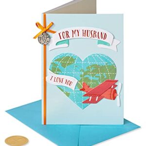 Papyrus Cartão de aniversário para ela (rosas em vinhas) (Vinhos)
