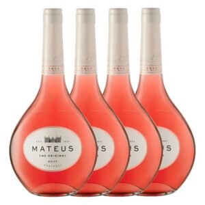 Vinho Português Mateus Original Rosé 187ml Kit 4 Unidades (Vinhos)