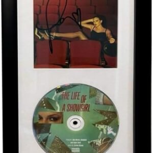 The Life of a Showgirl CD W/ Hand Signed Photo 4 (Framed Display Case 6.5x12), Taylor Swift - Taylor Swift (CDs)