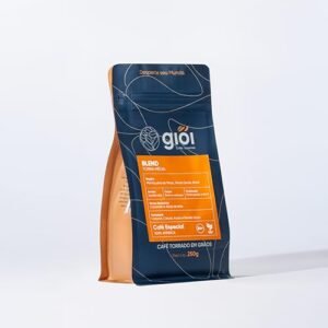 Giói Café Especial, 100% Arábica, Torrado, Em Grãos, 84+ (250g, Blend Média) (Café)