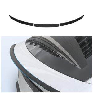Para Tesla Model Y Juniper 2025 2026 Spoiler traseiro dividido asa ABS porta-malas Spoiler de lábio traseiro para porta-malas Aparência esportiva para Tesla Model Y Juniper Refresh Acessórios externos (CDs)
