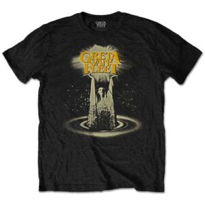 Camiseta Greta Van Fleet Luzes Cinematográficas Tamanho P Preta (CDs)