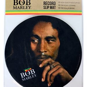 Pyramid America - Tapete antiestático para toca-discos Bob Marley Legend 30,5 cm - Bob Marley (Discos de Vinil)