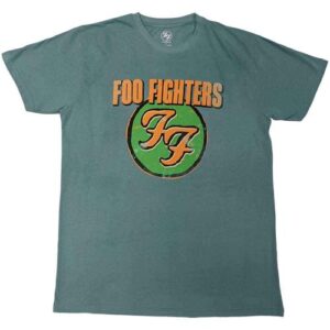 Camiseta Foo Fighters Graff Band Logo Oficial Eco Unissex, Azul, G (CDs)