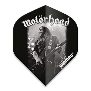 Winmau Lemmy Motorhead Rock Legends 100 Micron Strong Standard Dardos (1 conjunto) (CDs)