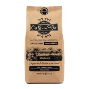Café Especial Artesanal 100% Arábica Torrado e Moído 500g Café com Flor com Notas de Chocolate e Caramelo (Café)
