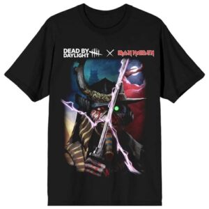 Camiseta Iron Maiden Dead By Daylight Killer Realm, Preto, P (CDs)