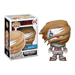 Pop 474 Pennywise With Wig It A Coisa, Funko, Multicolorido, Pequeno (CDs)