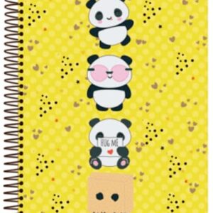 Caderno Universitário CD 320fl 20X1 PANDA COOL (CDs)