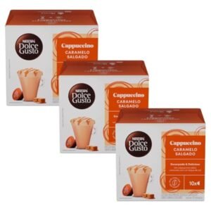Kit com 03 Café em cápsula Dolce Gusto Caramelo Salgado - 10 Cápsulas (Café)