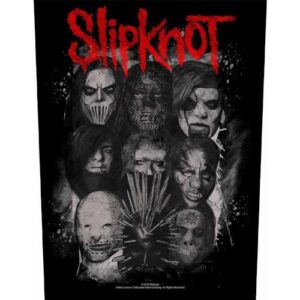 Patch traseiro Slipknot: We Are Not Your Kind Masks (CDs)