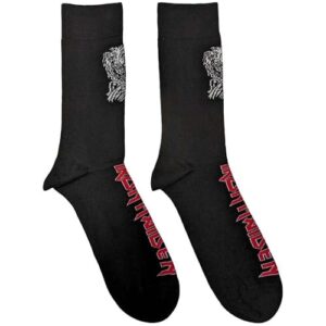 Rock Off officially licensed products Meias de tornozelo Iron Maiden Killers Eddie tamanho Reino Unido 7-11, Preto, UK Size 7-11 (CDs)