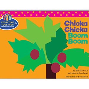 Chicka Chicka Boom Boom: Storytime Together: A Spiral-Bound Read-Aloud for Classrooms and Families - Martin, Bill (CDs)