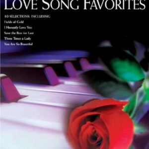 Love Song Favorites: Easy Piano CD Play-Along Volume 6 - Hal Leonard Corp (CDs)