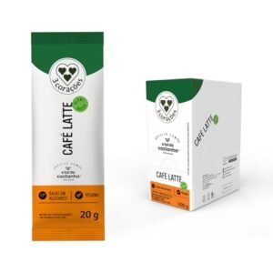 3 Corações Bebida Vegetal Café Latte A Tal da Castanha, contém 10 sachês com 20g cada (Café)