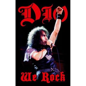 RAZAMATAZ Pôster têxtil Dio We Rock (CDs)
