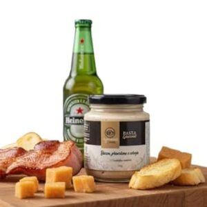 Artesanal da Serra Pasta Gourmet Bacon, Provolone Defumado e Cerveja Puro Malte, Ideal para Petiscos e Churrasco, 230g (Cervejas)