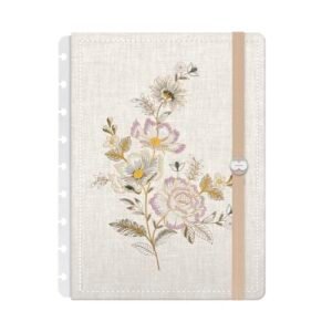 Capa e Contracapa Iscool Disc Para Caderno M Entrepontos Rosas (Discos de Vinil)