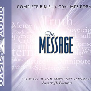 Message Bible-MS - Peterson, Eugene H (CDs)