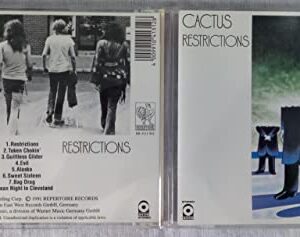 Cd Usado Cactus Restrictions Imp Excelente CDU6861 - Não Informado (CDs)