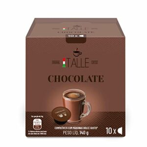 Cápsula De Chocolate Dolce Gusto Café Italle 10 Und (Café)