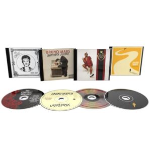 Complete Bruno Mars CD Discography Collection: Doo-Wops & Hooligans / Unorthodox Jukebox / 24K Magic / The Romantic - Bruno Mars (CDs)