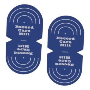 BaotyJie Conjunto de 2 Luvas de Limpeza para Discos de, Leves e Reutilizáveis, com Antiestático. Ideal para Manuseio Diário de Discos de, Azul (Equipamentos)