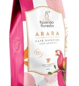 Fazenda Floresta Café Especial Arara Torrado e Moído 250g Torra Média Intensidade 6 (Café)