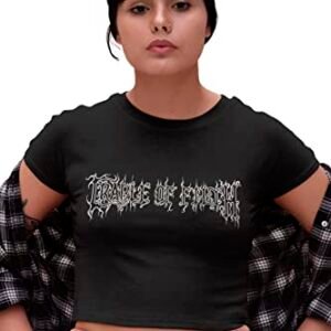 Cradle of Filth - Cropped Tamanho:PP (Discos de Vinil)