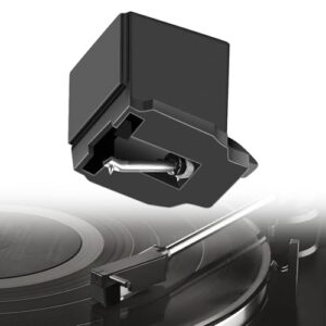 ATN3600L Diamond Stylus de substituição, compatível com toca-discos Audio-Technica AT-LP60X, AT-LP60XBT e AT-LP60XBT-USB (Discos de Vinil)