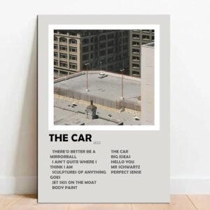 Quadro Placa Decorativa Arctic Monkeys The Car em MDF (CDs)
