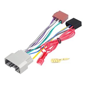 MAGIC MOTO Chicote de Fiação Rádio Estéreo Automotivo Compatível com Dodge, Jeep E Chrysler. Acessórios Leitor de Cd. Adaptador de Fio de Áudio de Reposição. Conector Instalação Depç de Reposição (CDs)