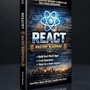 React Mastery Blueprint: From Absolute Beginner to World-Class Full-Stack Developer: The Complete React & Full-Stack Playbook: Build. Deploy. Get Hired. (English Edition) - Verma, Pranshi (CDs)