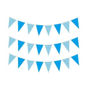 Sclmgo Bandeirinhas Da Oktoberfest, Estilo Bávaro, Criativas E Versáteis, para Decoração de Festas, Como Teto, Quintal, Carnaval, Parede E Bar, Style B, Tamanho real (Cervejas)