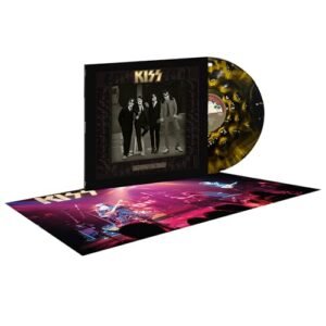 Kiss Dressed To Kill 50th Anniversary Premium Black & Gold Ghostly Vinyl LP - Kiss (Discos de Vinil)
