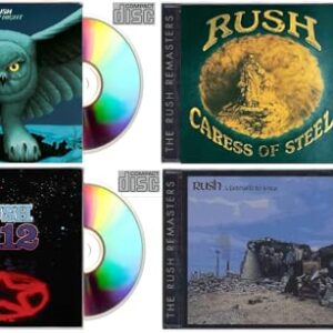 Rush Remasters-Series: Fly By Night + Caress of Steel + 2112 + A Farewell To Kings (4-Pack) - Rush (CDs)