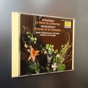 Stravinsky: Le Sacre du Printemps; Mussorgsky: Bilder einer Ausstellung [Audio CD] Modest Mussorgsky; Igor Stravinsky; Herbert von Karajan and Berliner Philharmoniker (CDs)