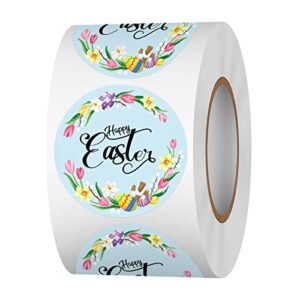 Acetiamin Rolos de adesivos Happy Easter (Feliz Páscoa, 3,8 cm, 500 peças, adesivos de Natal para crianças e adultos, etiquetas redondas para sacolas de lembrancinhas, cartões, garrafa de cerveja, artigos de festa (Cervejas)