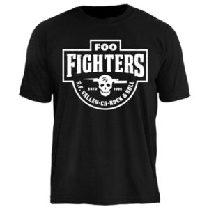 Camiseta Foo Fighters S.R. Valley - CA (CDs)